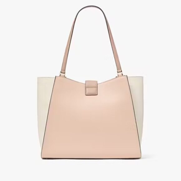 Kate Spade NEW Phoebe  toasted hazelnut large tote $459 - Picture 4 of 11